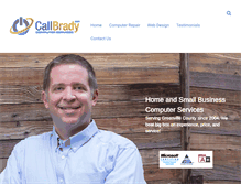 Tablet Screenshot of callbrady.com